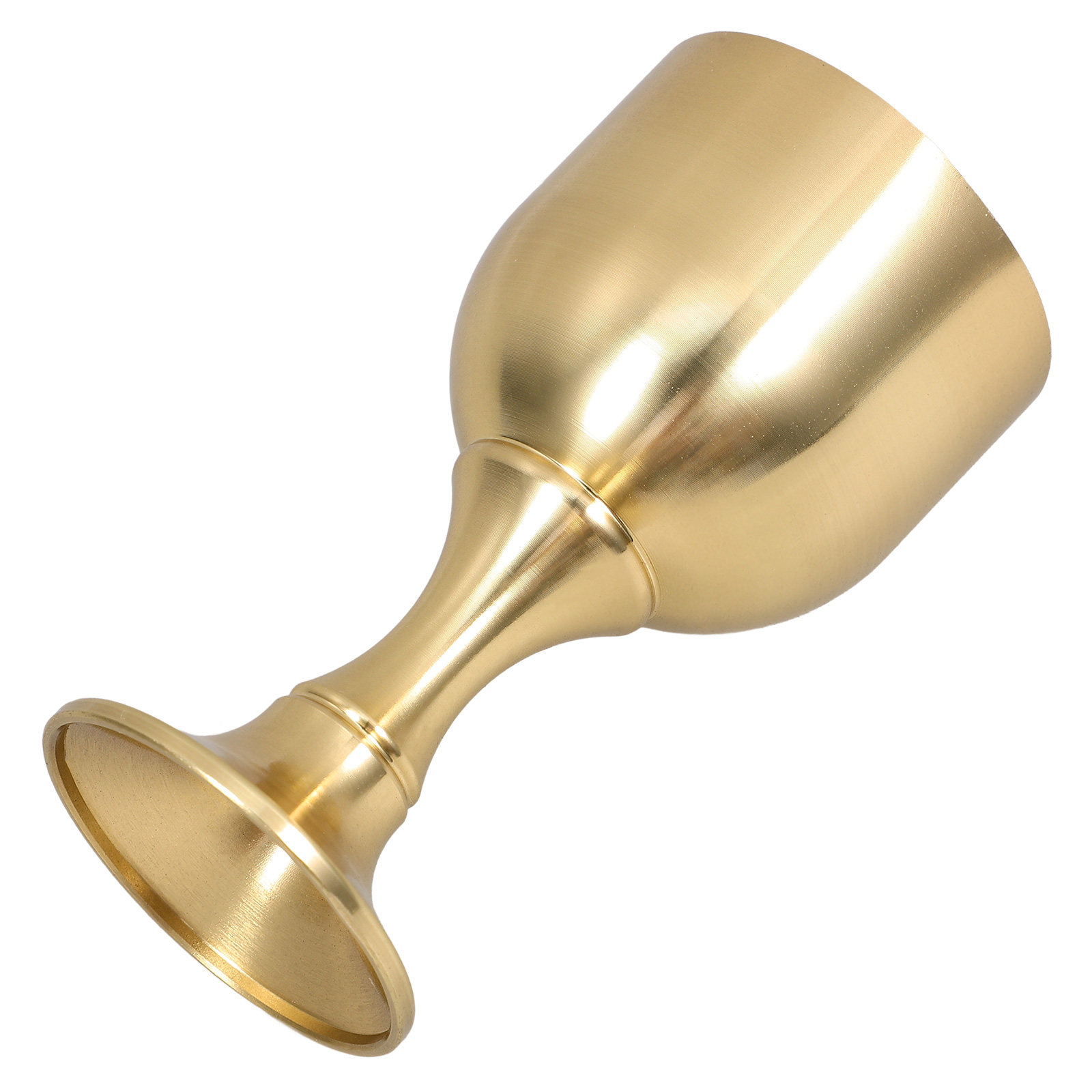 Wine Whiskey Beer - Copper Goblet Vintage Style Delicate Retro