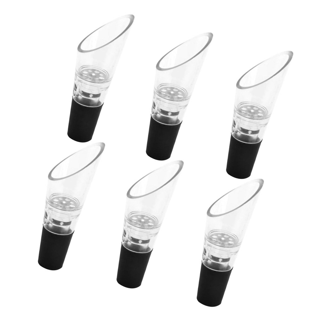 Wine Aerator Pour - 6Pcs Decanter Wine Pourer Creative Liquor