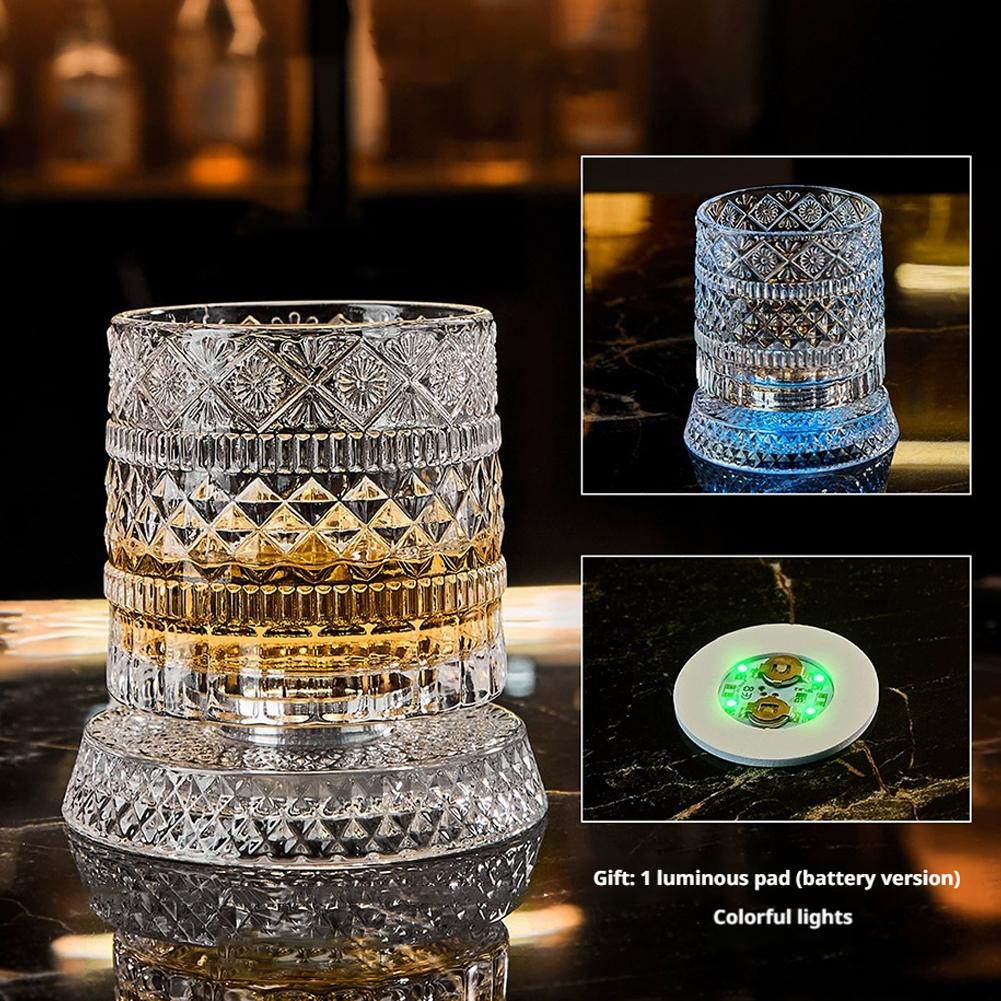 Rotating Whiskey Glass Creativ - Wine Whiskey Beer review and price
