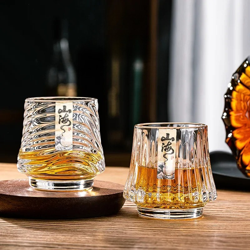 Glass Whiskey Cup Set Shanhai  - Wine Whiskey Beer review and price