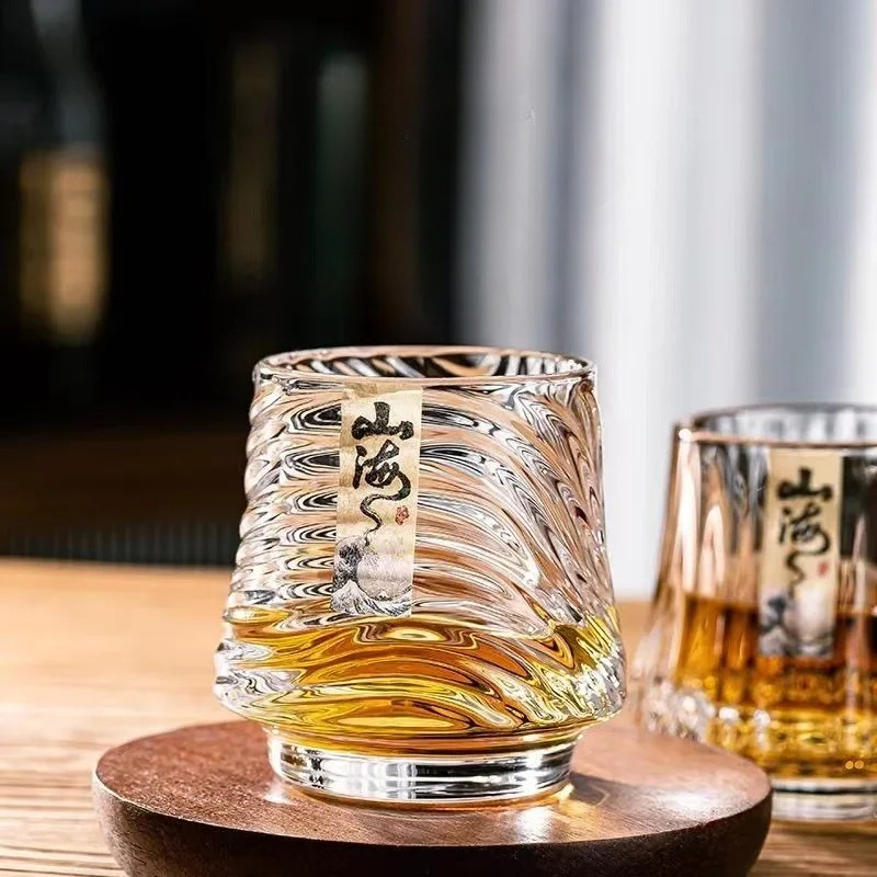 Glass Whiskey Cup Set Shanhai  - Wine Whiskey Beer review and price