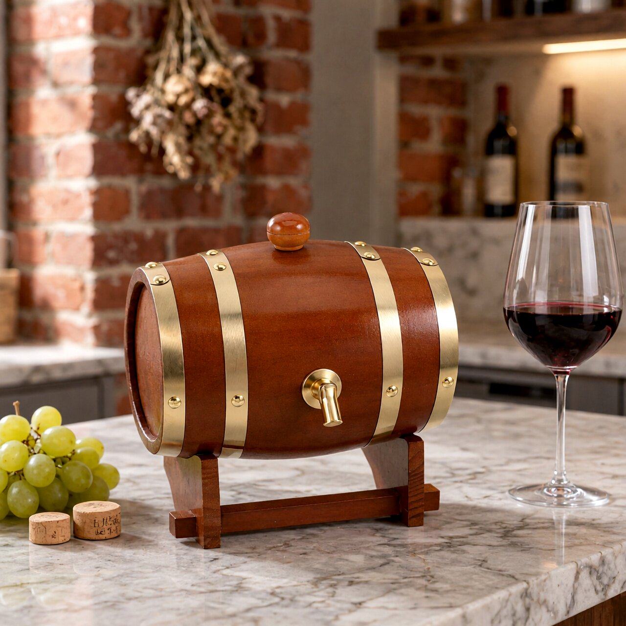 1Set Oak Aging Barrel Wooden W - Wine Whiskey Beer review and price
