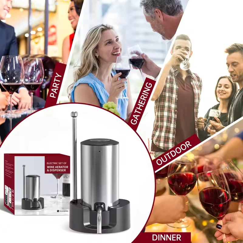 Intelligent Electric Wine Aera - Wine Aerator Pour review and price