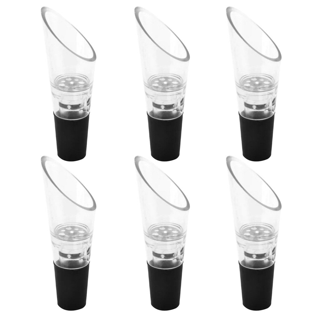 6Pcs Decanter Wine Pourer Crea - Wine Aerator Pour review and price