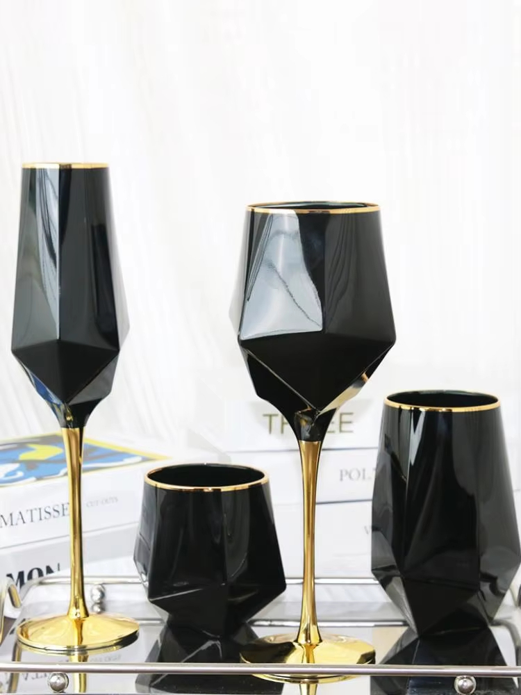 Pure Black Crystal Golden Edge - Wine Whiskey Beer review and price