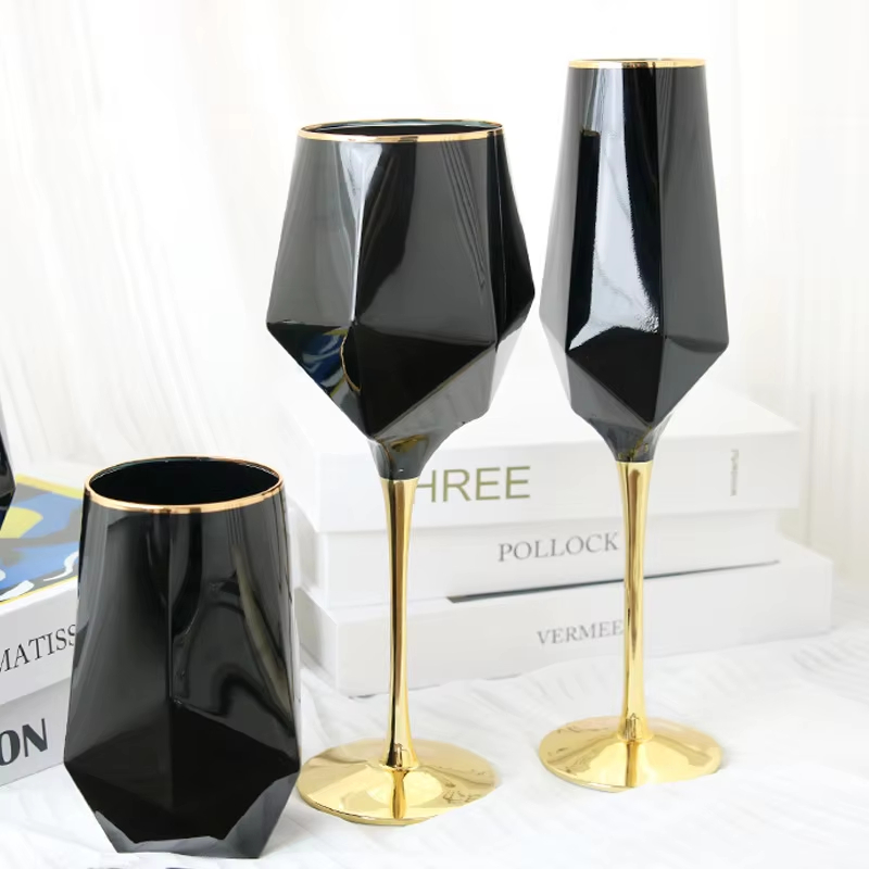 Pure Black Crystal Golden Edge - Wine Whiskey Beer review and price