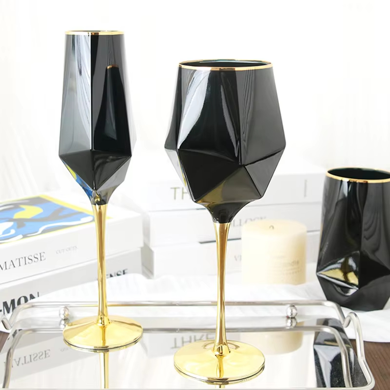 Pure Black Crystal Golden Edge - Wine Whiskey Beer review and price