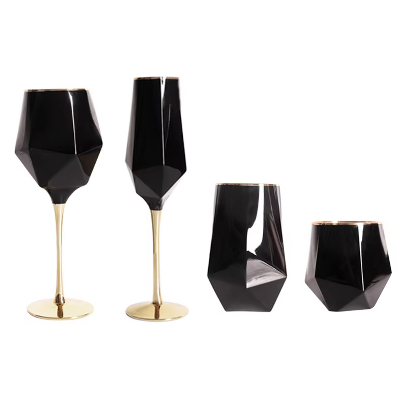 Pure Black Crystal Golden Edge - Wine Whiskey Beer review and price