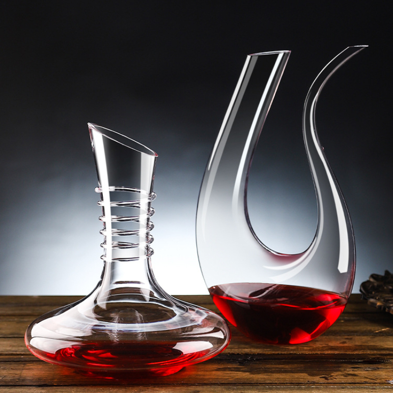 Crystal Glass Wine Decanter Lu - Wine Aerator Pour review and price