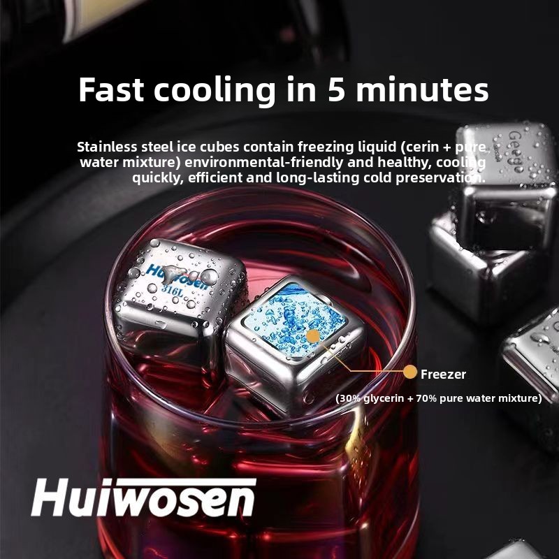316 Stainless Steel Ice Cube R - Wine Whiskey Beer review and price