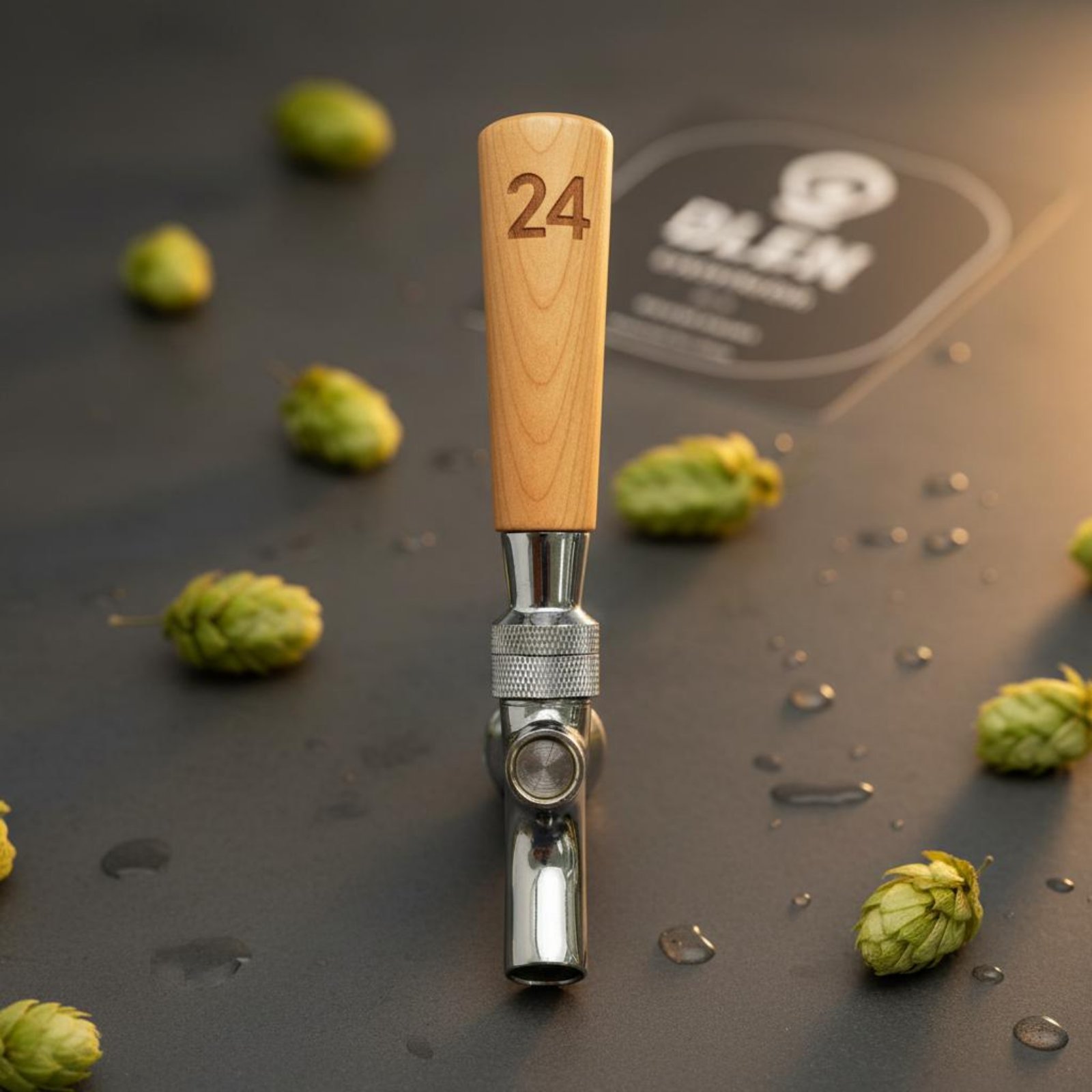 Short Wooden Beer Handle Solid - Wine Beer & More review and price