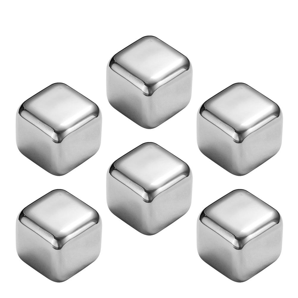 6Pcs Stainless Steel Wine Rock - Wine Whiskey Beer review and price