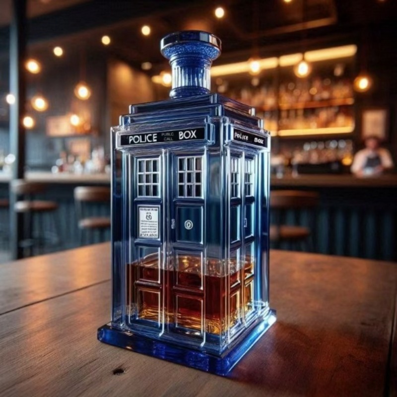 Creative Phone Booth Decanter  - Wine Whiskey Beer review and price